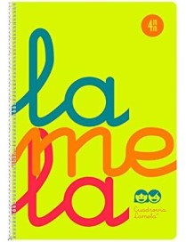 CUADERNO LAMELA Fº 4MM P.P 7FTP004 AMARILLO