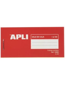 TALONARIO CAJA APLI