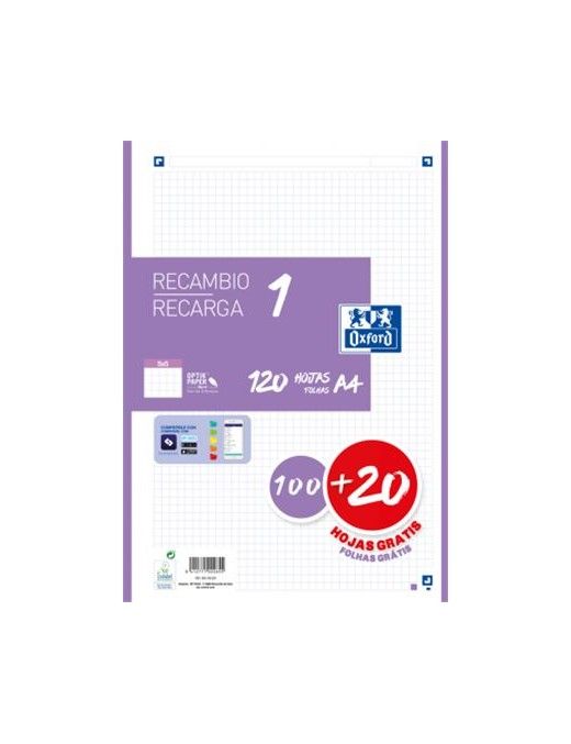 RECAMBIO COLOR 100+20 OXFORD LILA