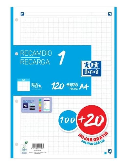 RECAMBIO COLOR 100+20 OXFORD FUCSIA