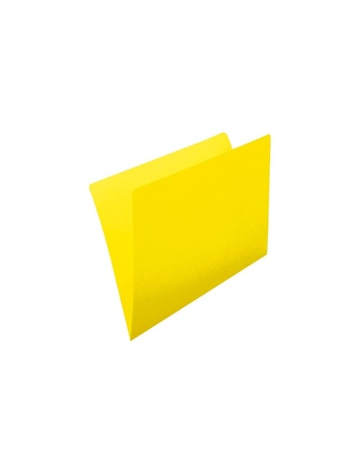 SUBCARPETA FOLIO AMARILLO FUERTE 185GRS