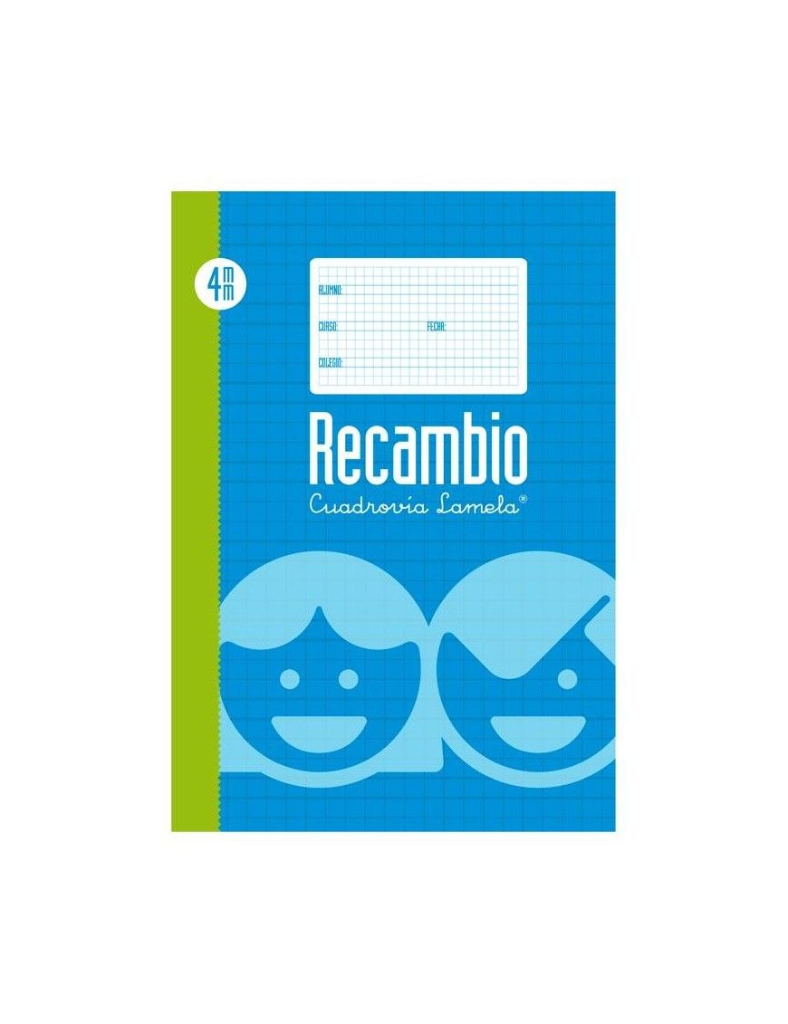 RECAMBIO LAMELA FOLIO 4 TAL. 4X4 100h