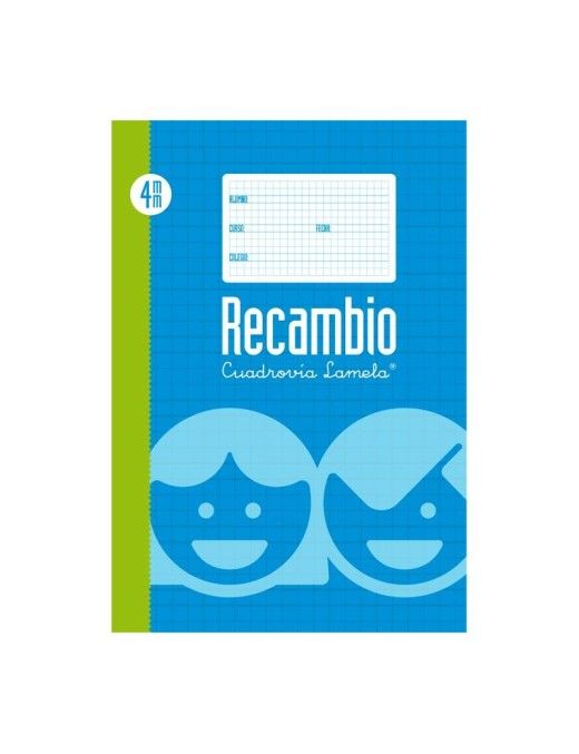 RECAMBIO LAMELA FOLIO 4 TAL. 4X4 100h