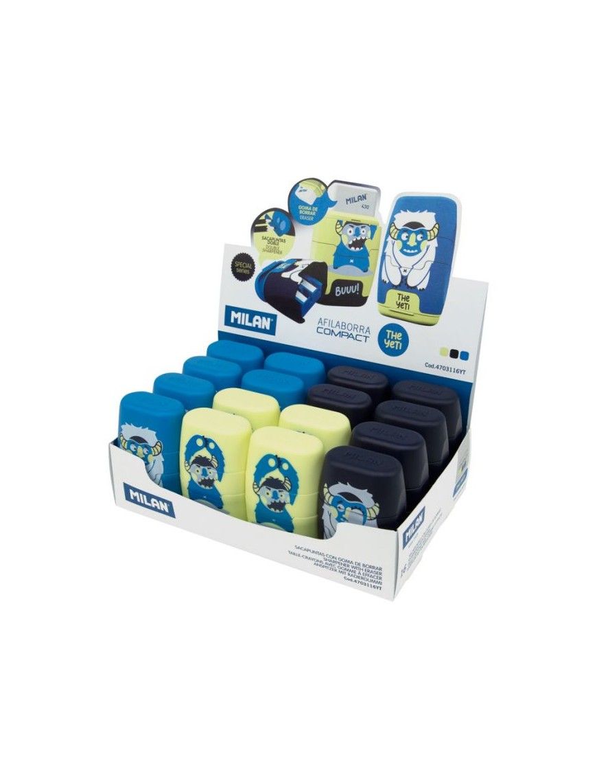 EXPOSITOR CON 16 AFILABORRAS MILAN COMPACT YETI