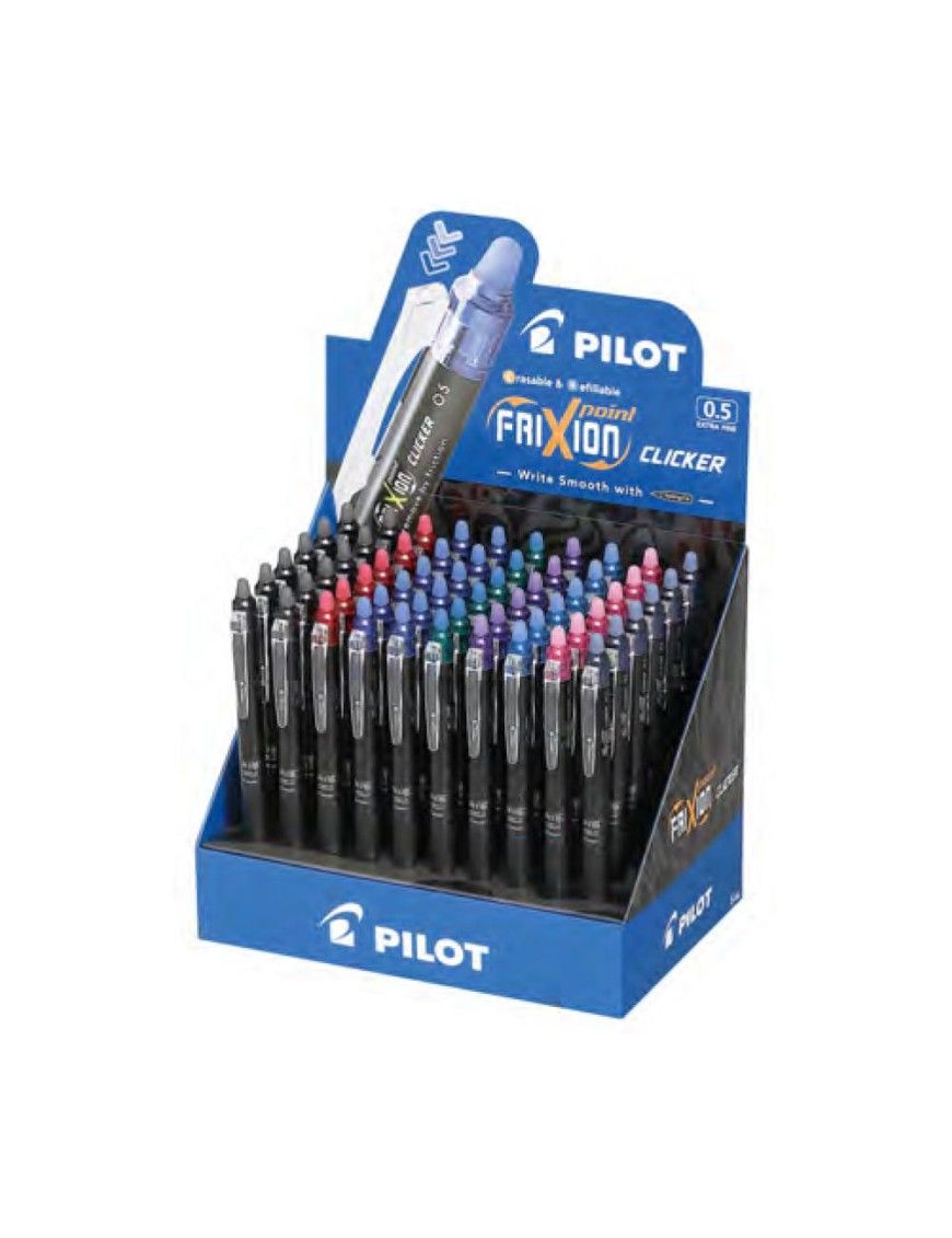 BOLIGRAFO PILOT FRIXION POINT CLIKER 0.5