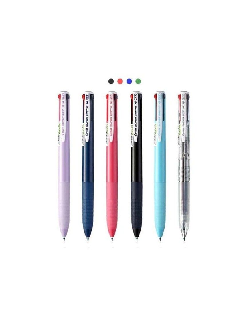 BOLIGRAFO SUPERGRIP 4 COLORES C/12