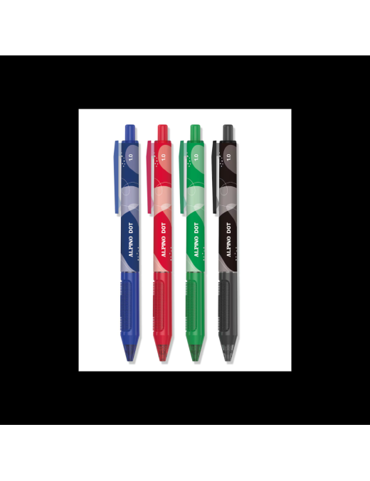 BOLIGRAFO ALPINO SOFT TOUCH AZUL CAJA 24 UD.