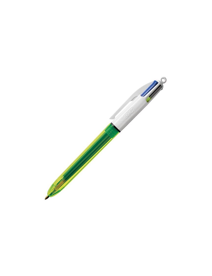 BOLIGRAFO BIC 4 COLORES FLUO