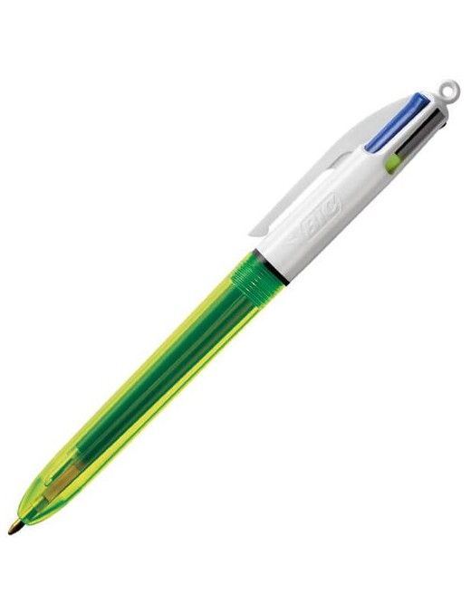 BOLIGRAFO BIC 4 COLORES FLUO