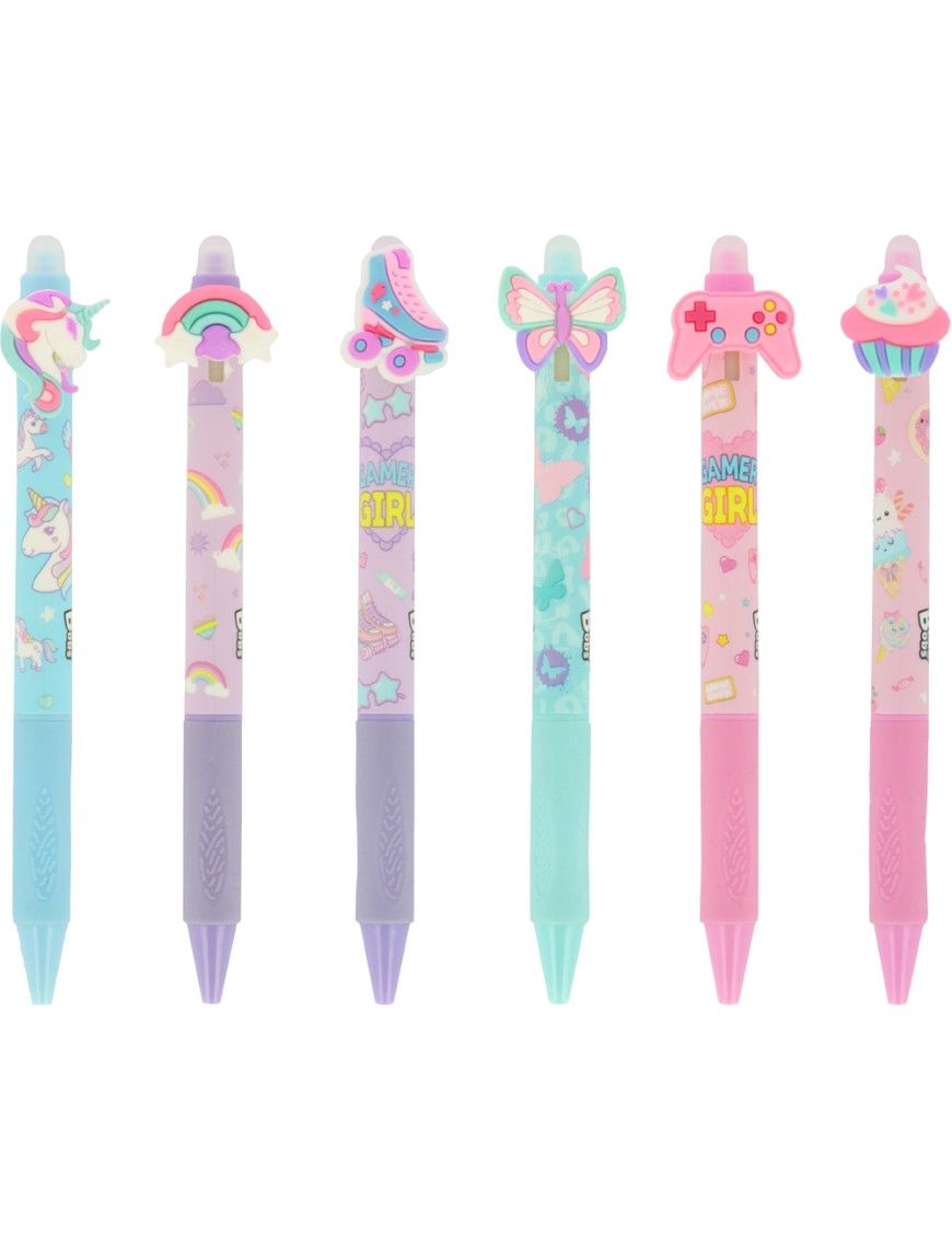 BOLIGRAFO GEL BORRABLE C/GRIP CUTE ANIMALES