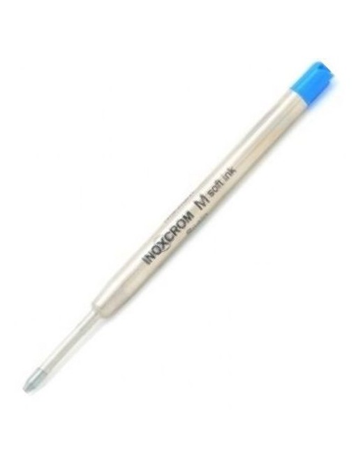 RECAMBIO BOLIGRAFO INOXCRON METALICO MEDIUM AZUL.