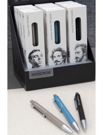 BOLIGRAFO INOXCRON D-12 BOOKS POETAS