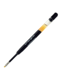 RECAMBIO ROLLER GEL NEGRO.CUERPO PLASTICO PK DE 5