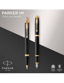 PARKER IM NEGRO DUO PLUMAF + BOLIGRAFO M