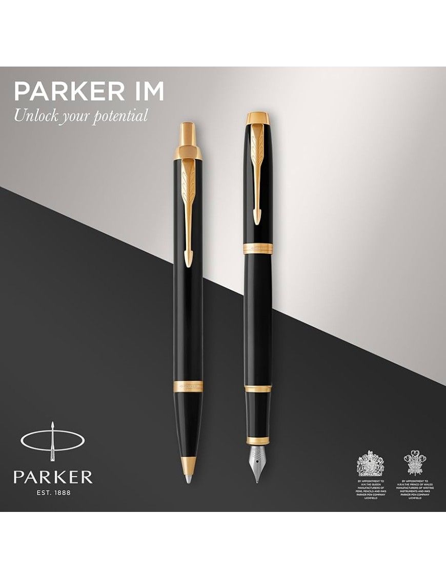 PARKER IM NEGRO DUO PLUMAF + BOLIGRAFO M