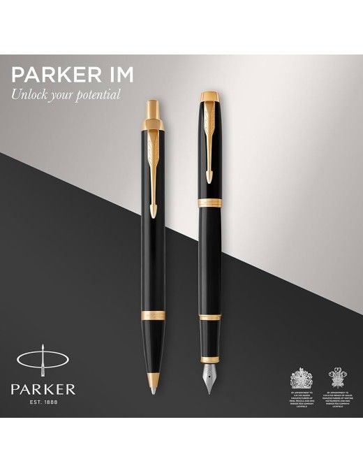 PARKER IM NEGRO DUO PLUMAF + BOLIGRAFO M