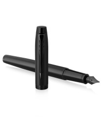 PARKER PLUMA IM ACHROMATIC NEGRO BT
