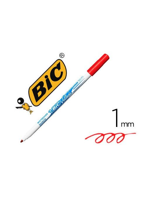 ROTULADOR PIZARRA VELLEDA FINO 1721 ROJO