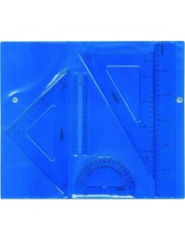 JUEGO REGLAS BOLSA C/CIERRE MAPED