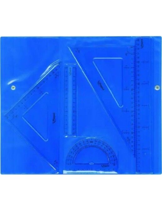 JUEGO REGLAS BOLSA C/CIERRE MAPED