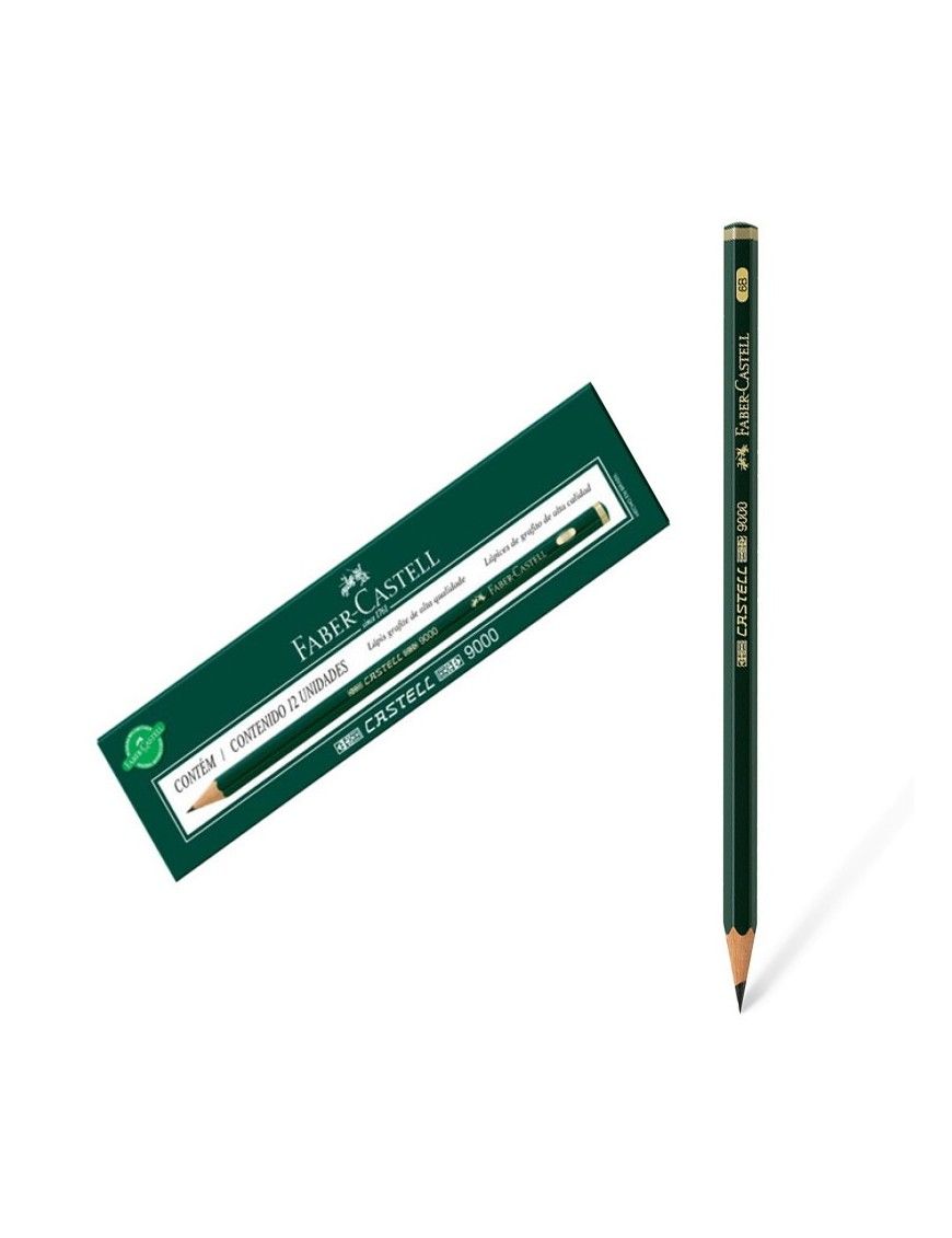 LAPIZ 9000 6B FABER CASTELL