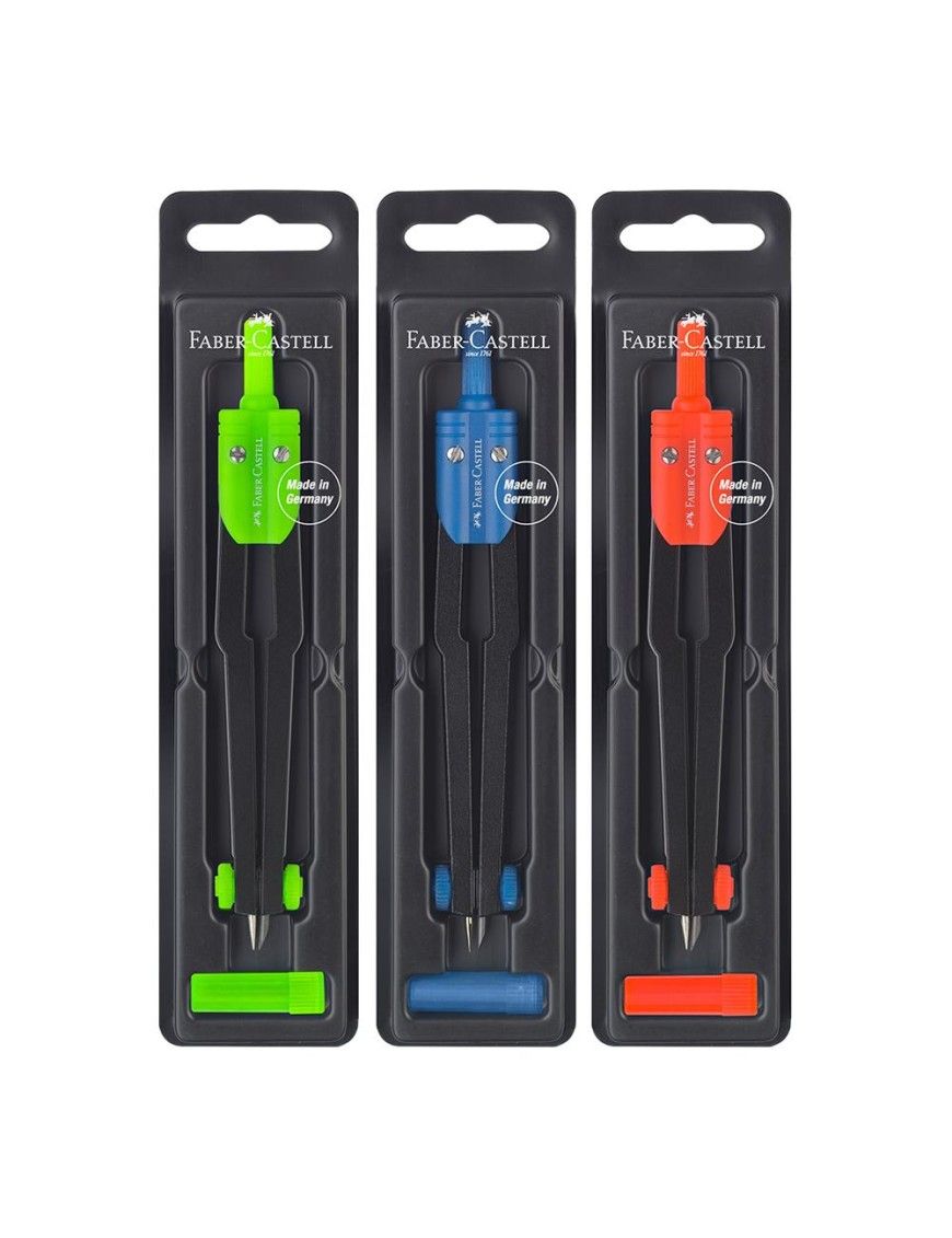 COMPAS FABER CASTELL COLEGIO COLOR