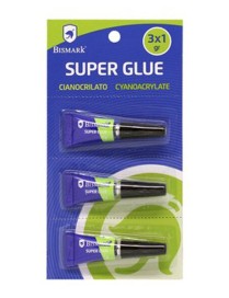 PEGAMENTO POWER GLUE BISMARK BLISTER 3 1 GR