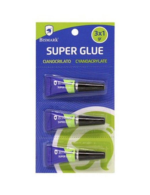 PEGAMENTO POWER GLUE BISMARK BLISTER 3 1 GR