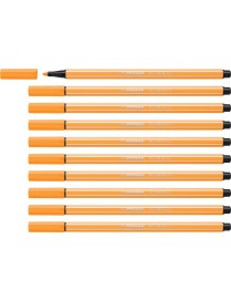 ROTULADOR STABILO POINT 68 FLUOR NARANJA