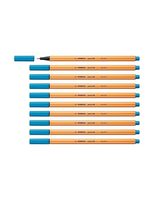 ROTULADOR STABILO POINT 88 AZUL CELESTE