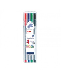 ESTUCHE ROTULADOR FINELINER 334 SB4 STAEDTLER