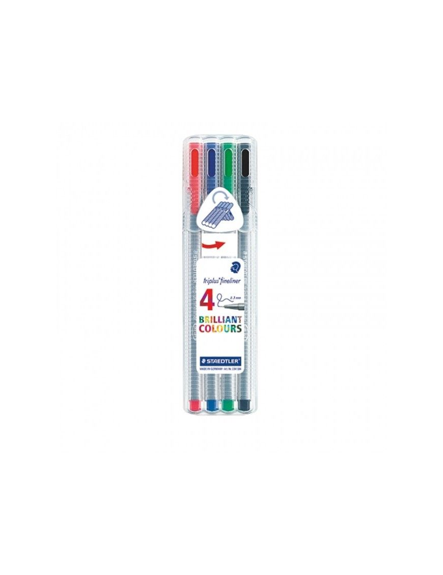 ESTUCHE ROTULADOR FINELINER 334 SB4 STAEDTLER