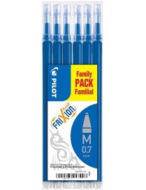 BLISTER 6 RECAMBIOS FRIXION BALL CLICKER AZUL