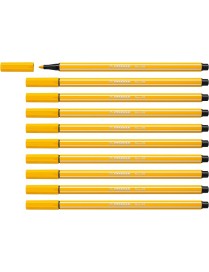 ROTULADOR STABILO POINT 68 AMARILLO