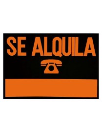 CARTEL SE ALQUILA 50X70 6161-1