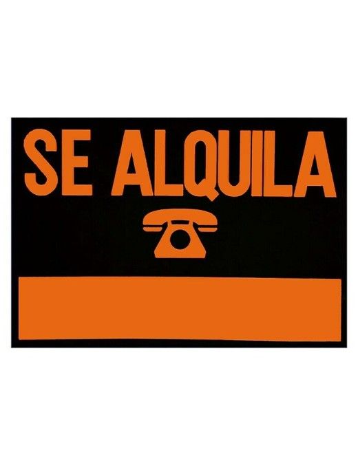 CARTEL SE ALQUILA 50X70 6161-1