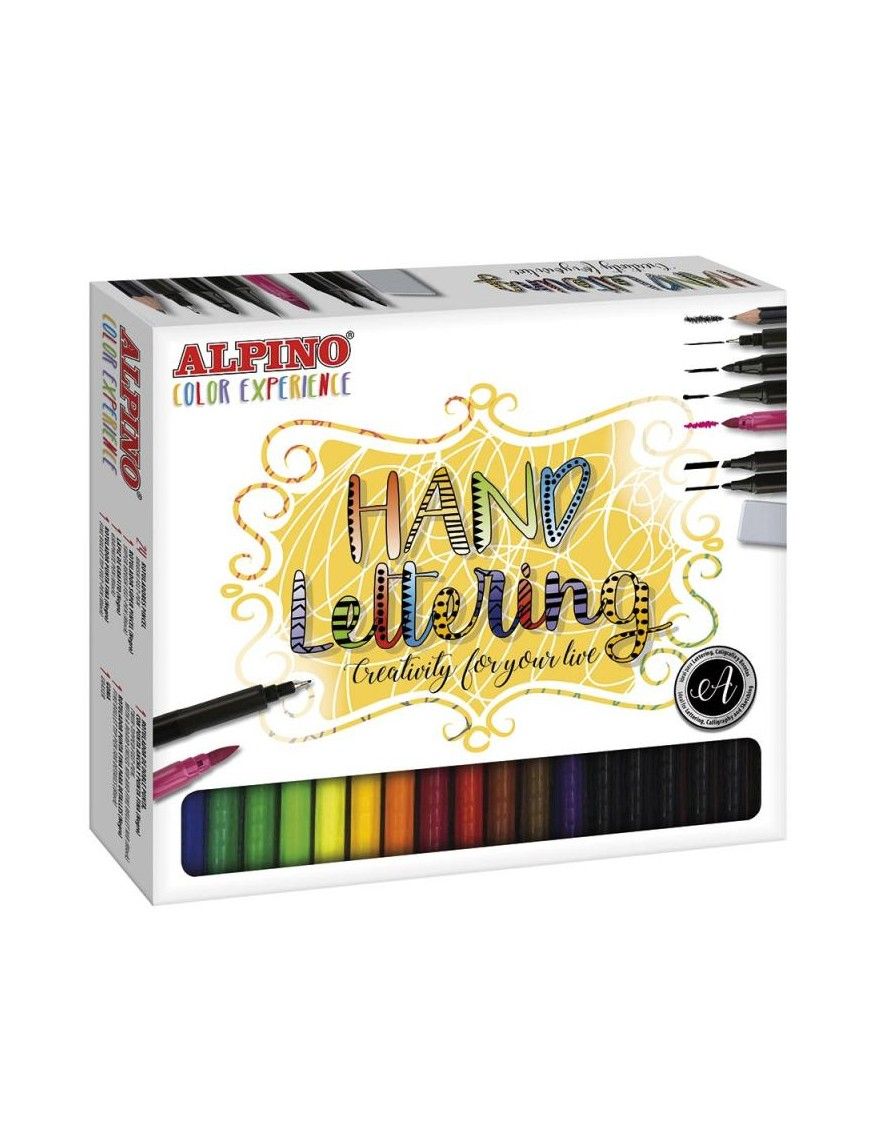 SET ALPINO COLOR LETTERING EXPERIENCE AR000701