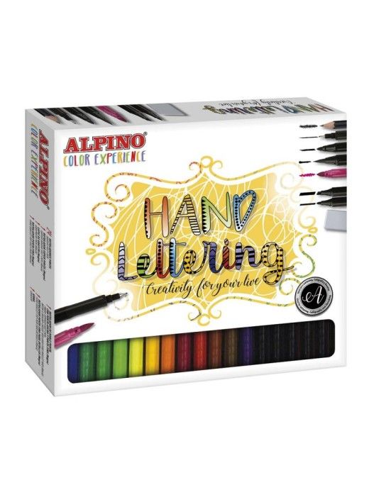 SET ALPINO COLOR LETTERING EXPERIENCE AR000701