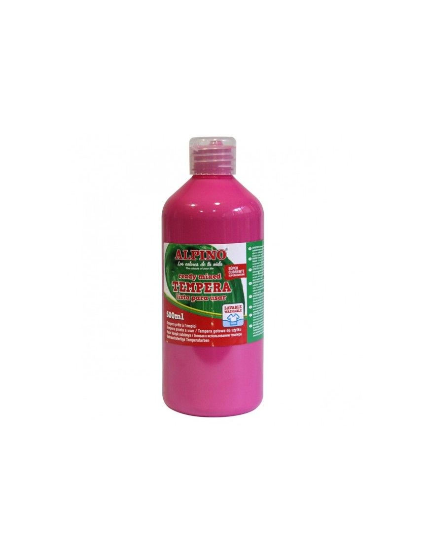 TEMPERA ALPINO 500 ML. MAGENTA