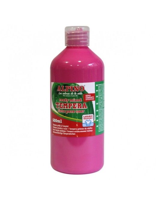 TEMPERA ALPINO 500 ML. MAGENTA