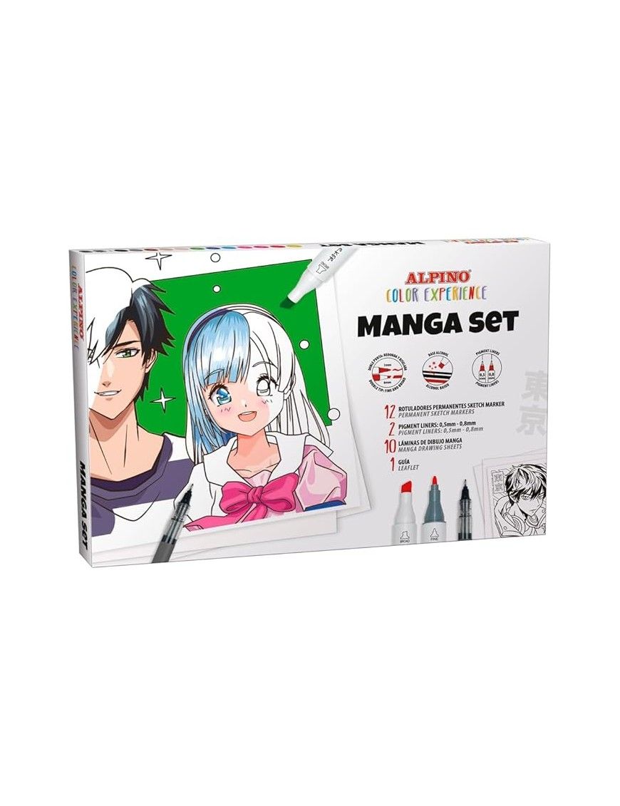 ROTULADORES SET MANGA COLOR EXPERIENCE