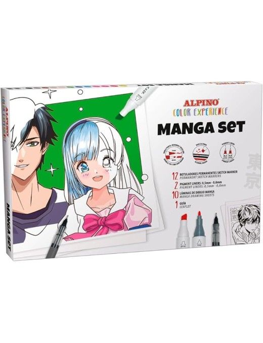 ROTULADORES SET MANGA COLOR EXPERIENCE