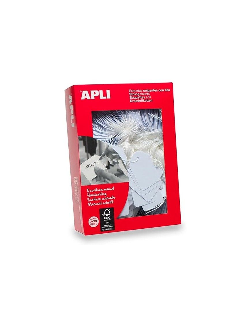 ETIQUETA COLGANTE 7X19 CAJA 1000