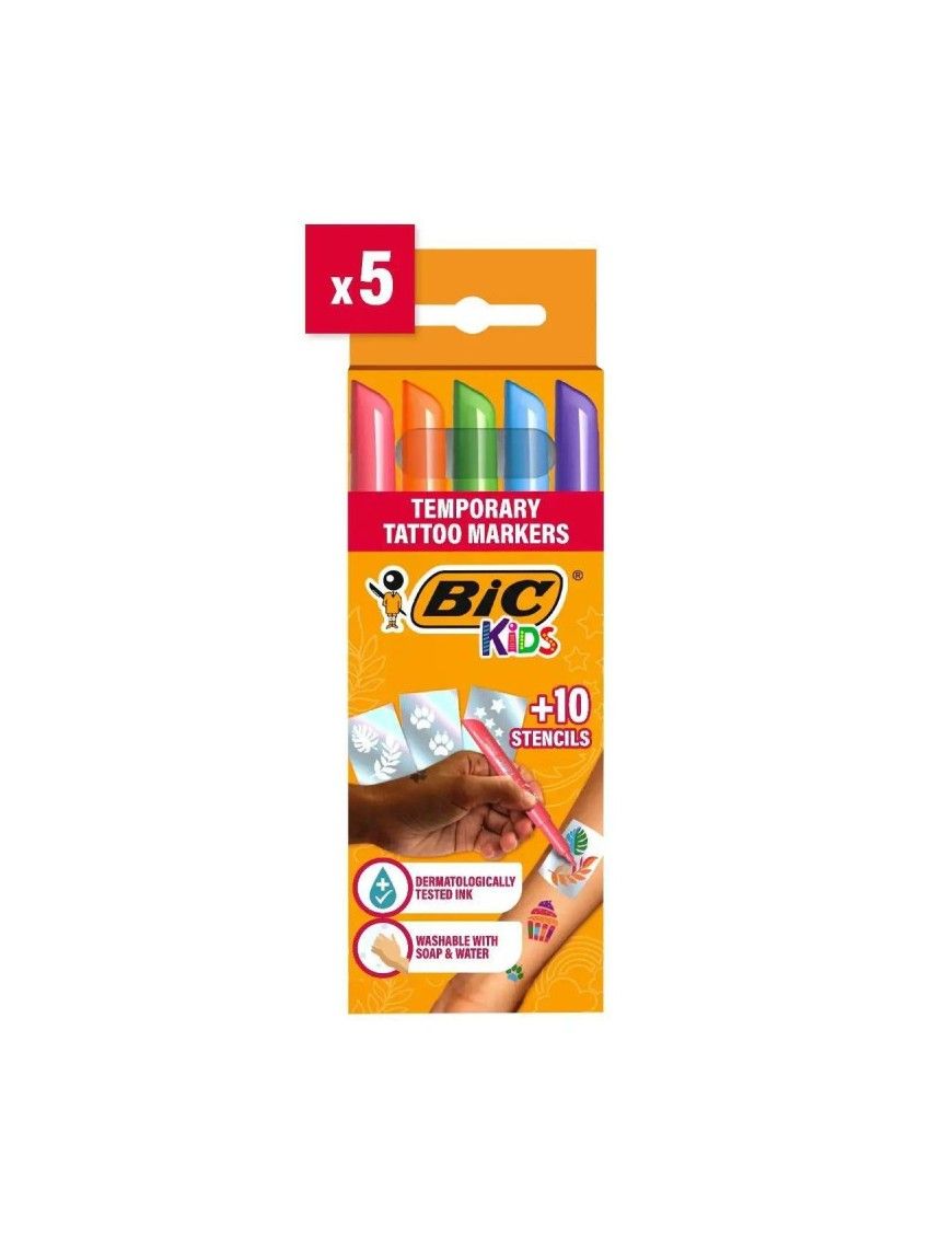 BIC KIDS TATOO 5+10