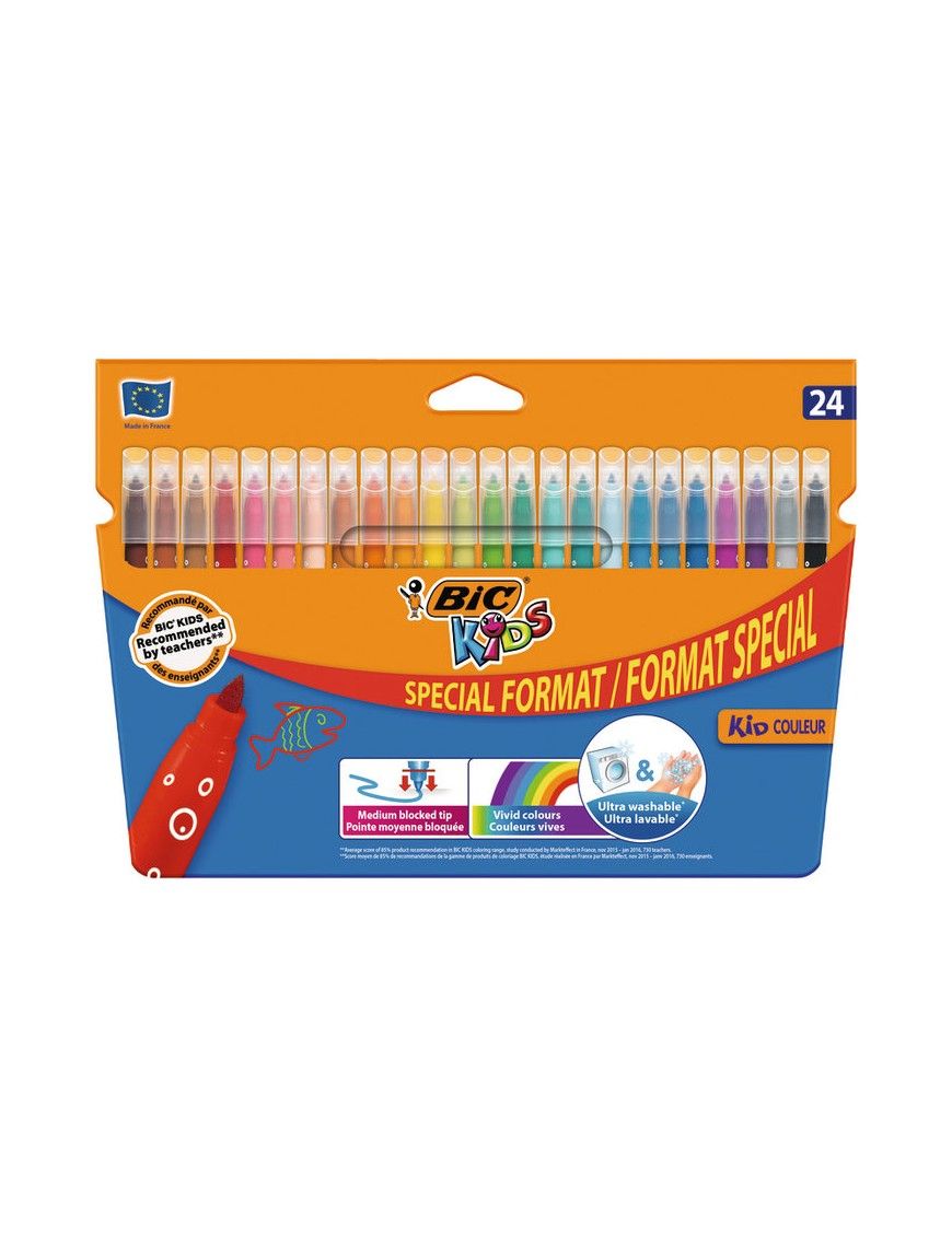 BIC KIDS ROTULADORES 24 UDS