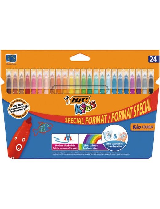 BIC KIDS ROTULADORES 24 UDS