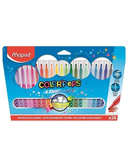 ROTULADOR MAPED COLOR.PEPS C/24 U.