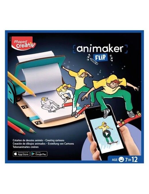 ANIMAKER FLIP MAPED CARICATURAS