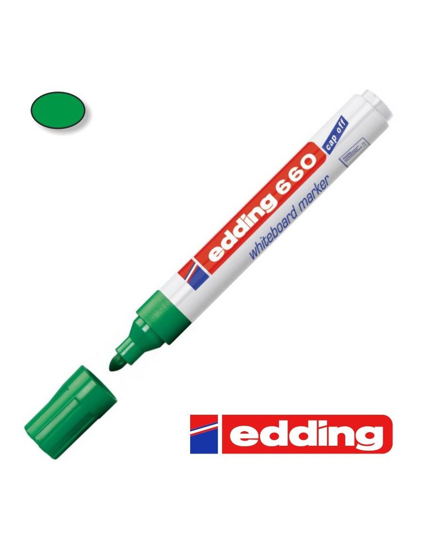 ROTULADOR EDDING PIZARRA BLANCA 660 VERDE