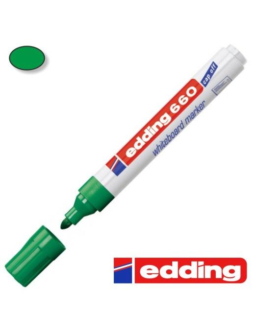 ROTULADOR EDDING PIZARRA BLANCA 660 VERDE